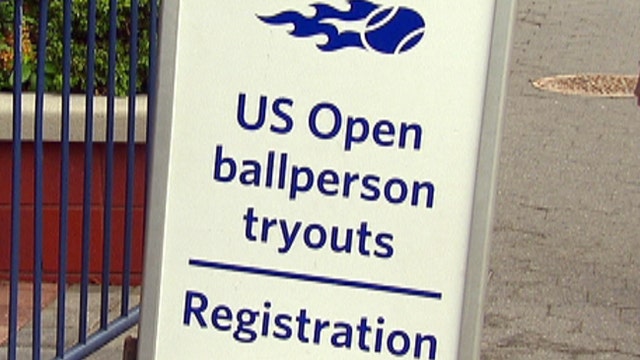 US Open ballperson tryouts
