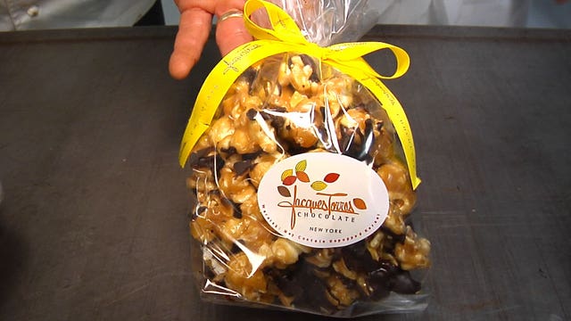 Jacques Torres' Chocolate Caramel Popcorn