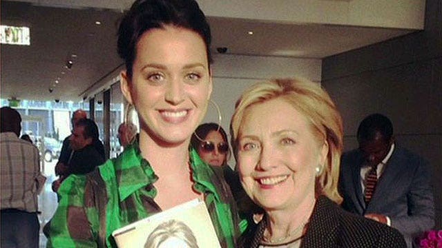 Katy Perry offers to write Hillary Clinton's campaign song