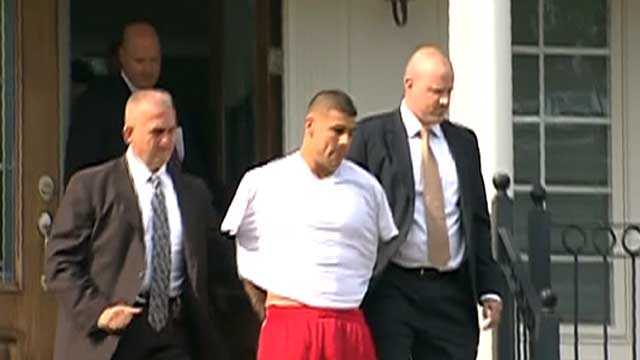 New England Patriots' Hernandez taken into police custody