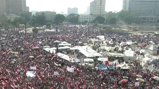 Huge protests against President Morsi in Egypt 