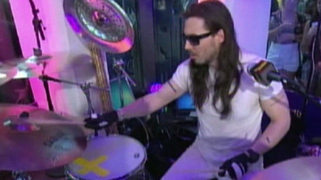 Andrew WK sets world record for longest drum session