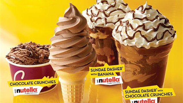 Carvel serving up new treats made with Nutella this summer