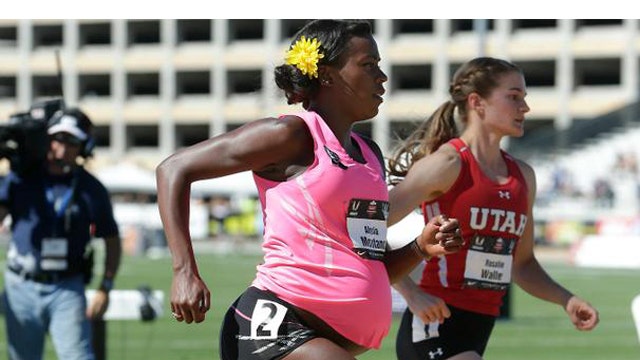 Pregnant Olympian who ran 800 meter race speaks out