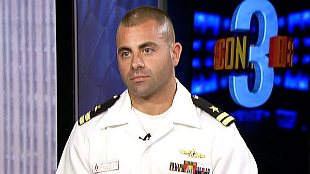 Navy serviceman says he was born to sail