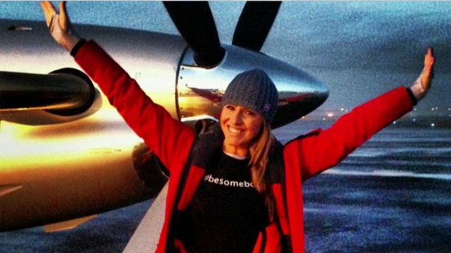 Woman attempts to fly Amelia Earhart's route around world
