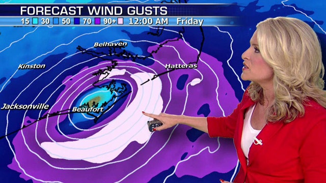Hurricane Arthur gains strength, churns toward Outer Banks