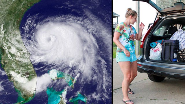 Hurricane Arthur gains strength, triggers evacuations