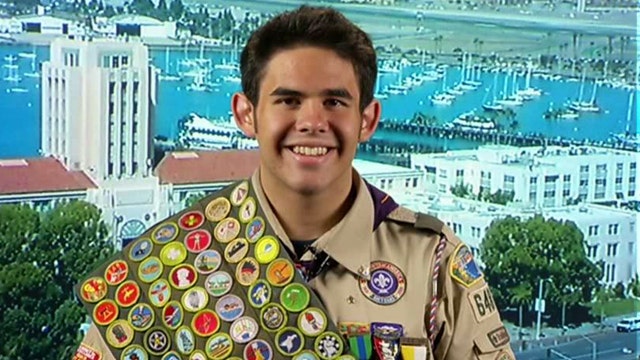 Eagle Scout earns every merit badge