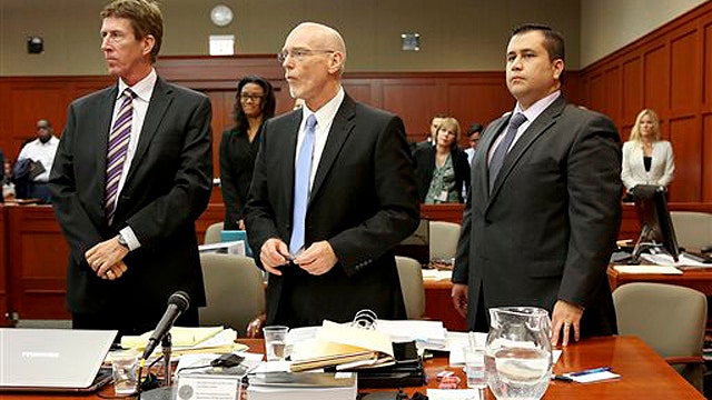 Defense argues evidence is insufficient in Zimmerman case