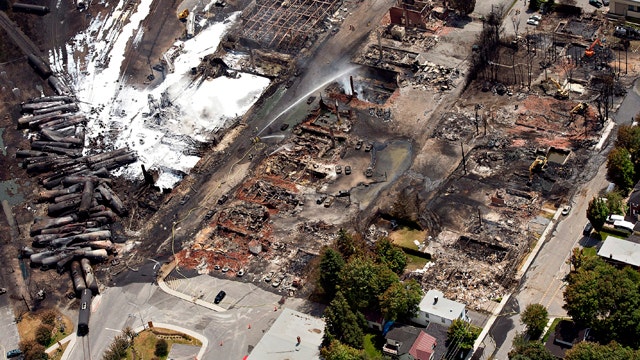 Latest on devastating train explosion in Canada