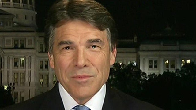 Gov. Perry on not seeking re-election, ObamaCare chaos