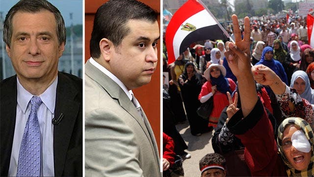 Media coverage of Egypt vs. Zimmerman trial