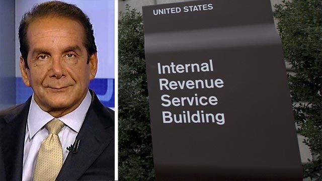 Krauthammer on scandal closing in on IRS