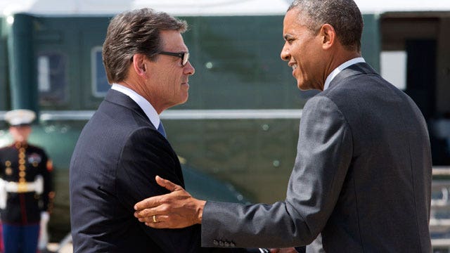 Obama, Perry meet to discuss Texas immigration crisis