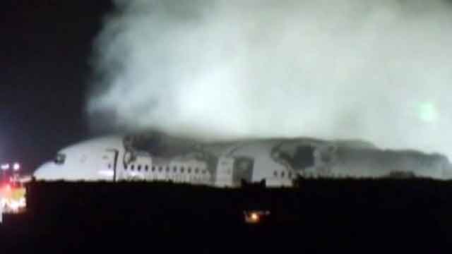 Confirmed: Asiana crash victim hit by fire truck