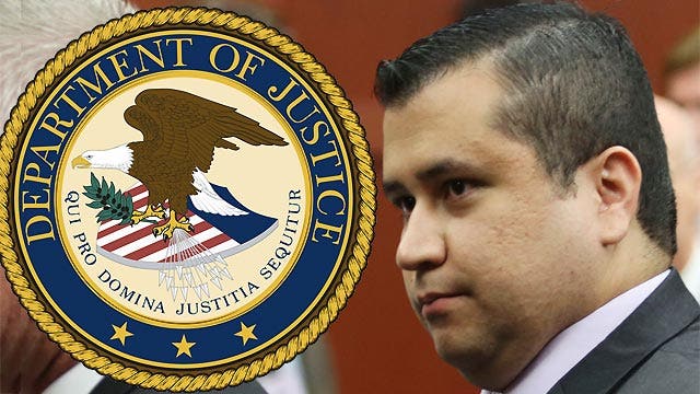 Justice Dept. pressed to file charges against Zimmerman