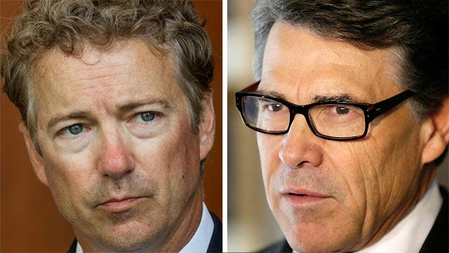 Long distance war of words between Rand Paul and Rick Perry