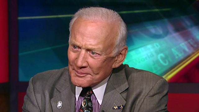 Buzz Aldrin reflects 45 years after first moon landing