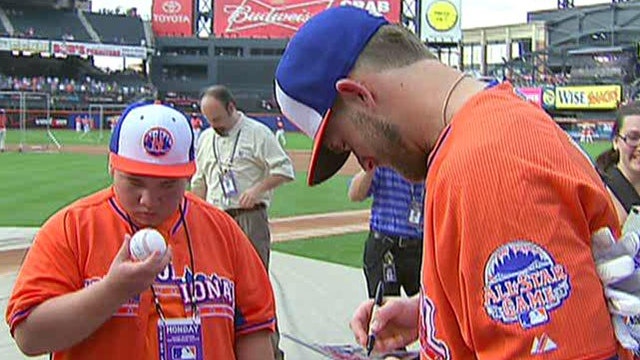 Fans gather at Citi Field for MLB All-Star game