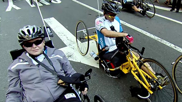 Wounded warriors begin 2014 Soldier Ride