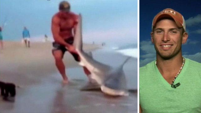 Fox Flash: Man vs. shark