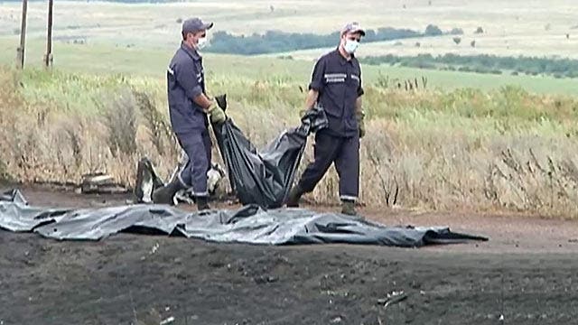 Aftermath of Malaysia Airlines crash in Ukraine