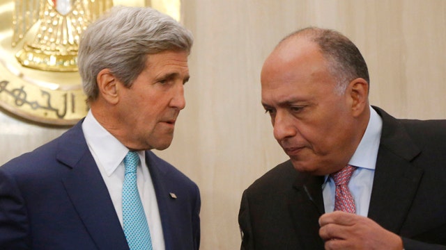 Can Kerry make progress on a cease-fire in Cairo?