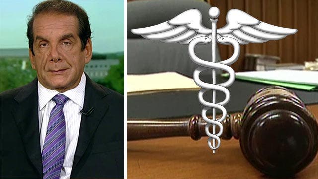 Krauthammer: 'if DC Court is upheld, Obamacare is over'