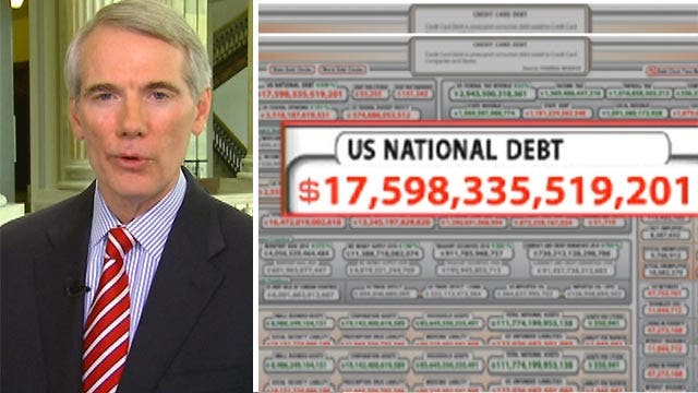 Sen. Portman: US deficit is 'going in the wrong way'