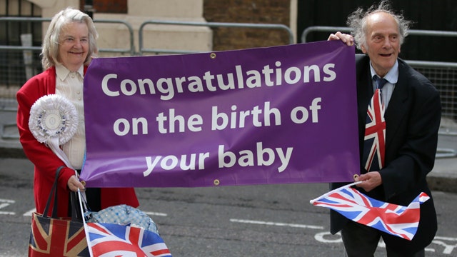 Awaiting announcement of new royal baby's name