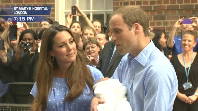 Royal Baby Boy Makes First Appearance 