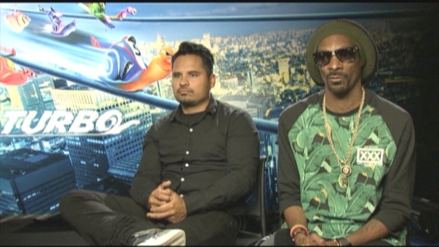 Michael Peña And Snoop Dogg Talk 'Turbo'
