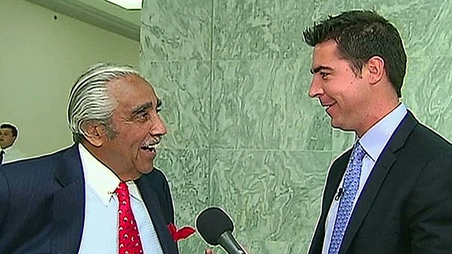 Jesse Watters confronts Charles Rangel