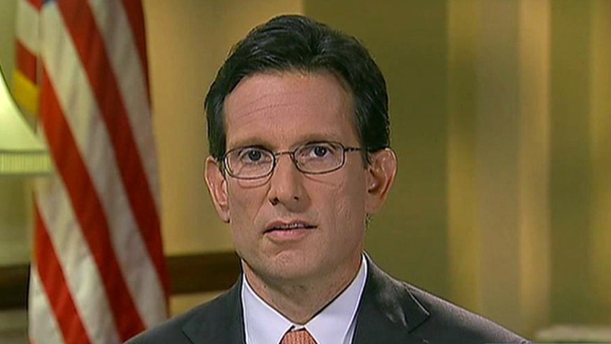 House Majority Leader Eric Cantor sounds off on House GOP leadership introducing legislation that will focus on the IRS, transparency, accountability, and regulatory overreach.