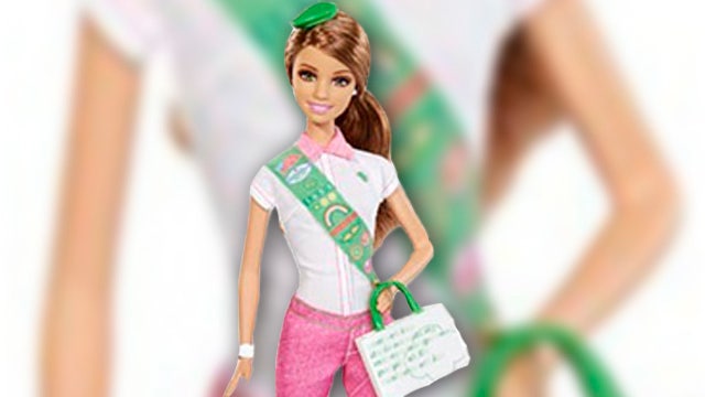 Barbie joins the Girl Scouts