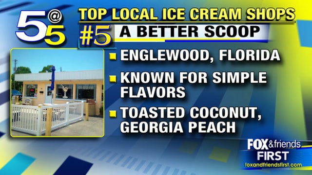 America's top local ice cream shops