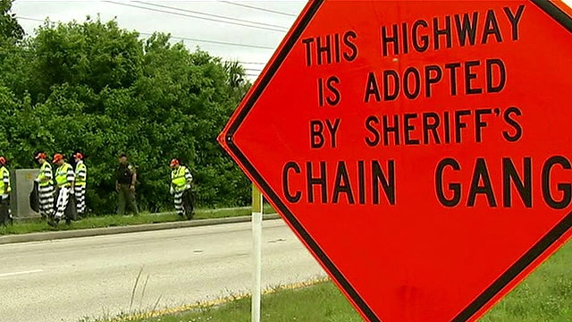 'Chain Gangs' Make A Comeback In Fla. Town | Fox News Video