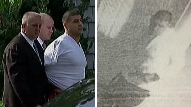 New photos released in arrest of Aaron Hernandez