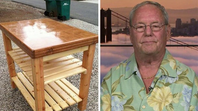 Veteran vows to keep making furniture for military families