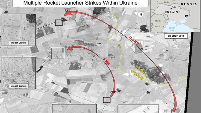 US releases satellite images showing Russia shelling Ukraine