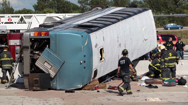 Fatal bus crash claims church members