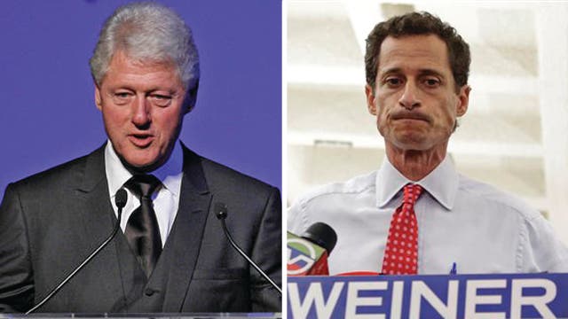 Clintons versus Weiners: Who does it better?