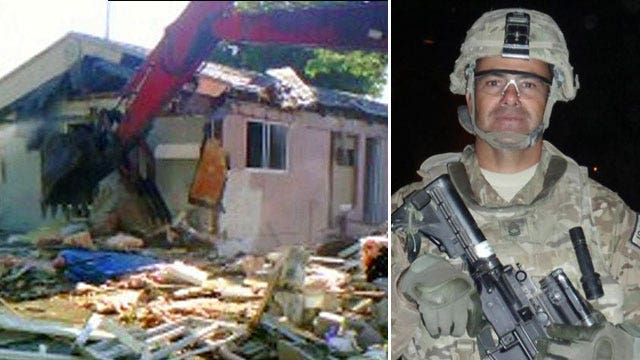 City demolishes soldier's home while he's on active duty
