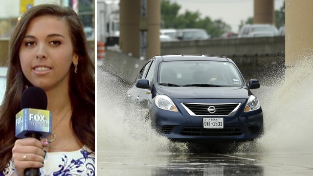 It only takes how much standing water to stall your car?