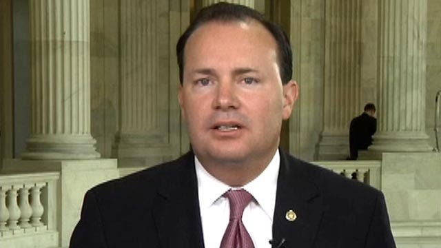 Sen. Lee: We will fund government, but not Obamacare