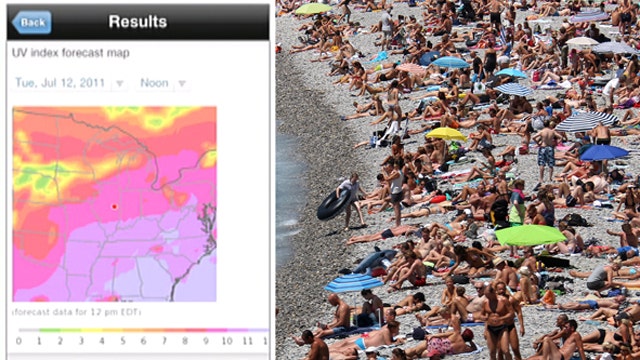 New app helps prevent sunburn without sunscreen