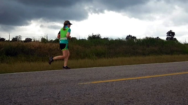 Woman runs cross country from Texas to Minnesota 