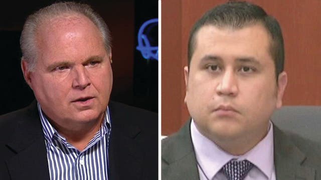 Rush on Zimmerman verdict: 'I was shocked'