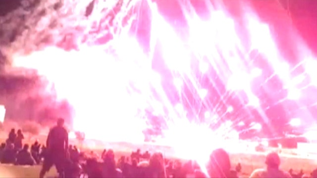 Malfunctioning firework shot into crowd